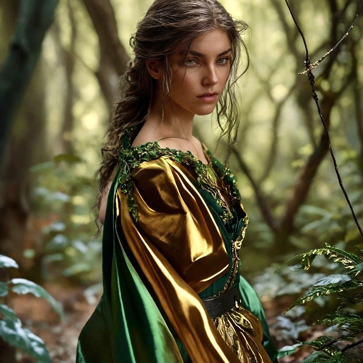 Silk dress