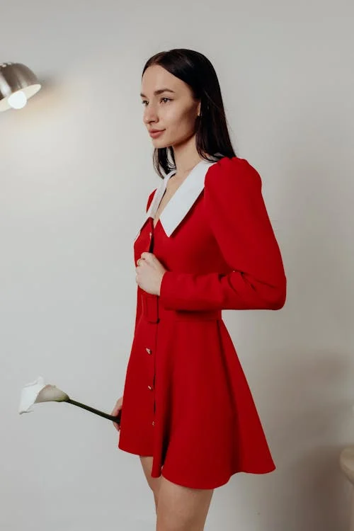 Red prom dress