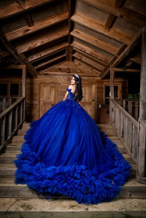 Royal blue quinceanera dresses