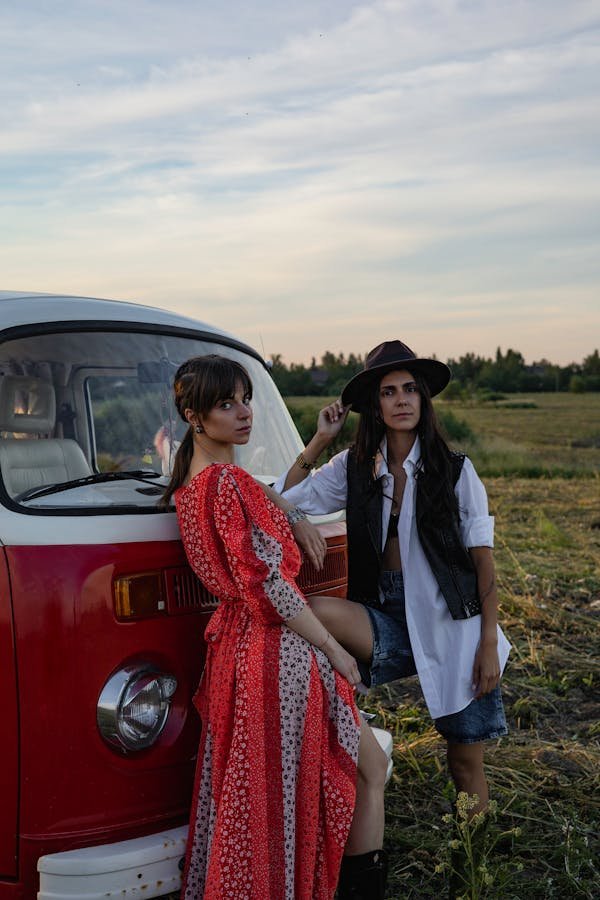 Pattern 60s dresses