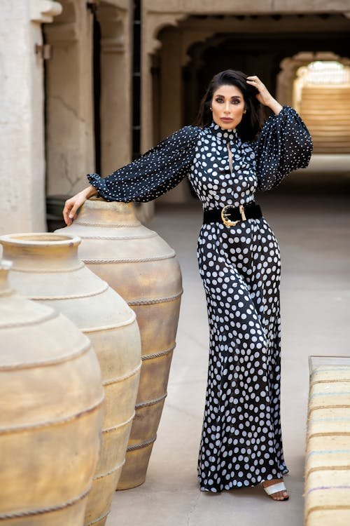 Block print dress